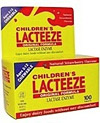 Children's Lacteeze (similar to Lactaid) Tablets
