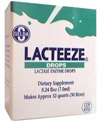 Lacteeze lactase enzyme drops (similar to Lactaid drops)